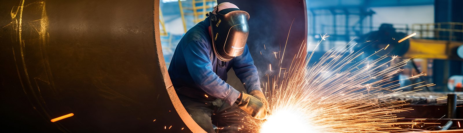 Stainless steel sculpture welding diagram