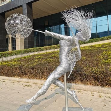 fairy stainless steel sculpture