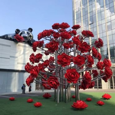 stainless steel flower