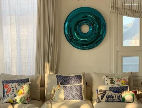 stainless steel sculpture for home deco