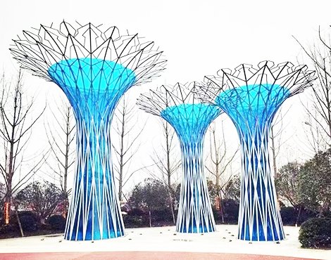 stainless steel sculpture